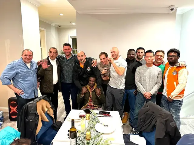 The Concrete Makeover team installing epoxy flooring in New Jersey